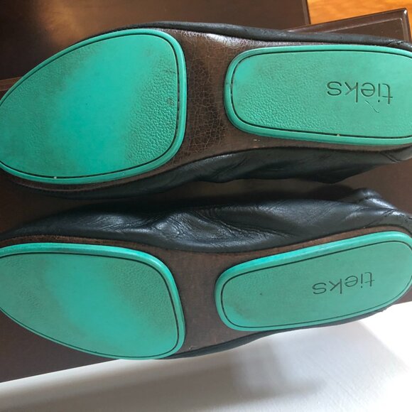 Tieks Matte Black Classic Ballet Flat size 8 - Picture 4 of 4